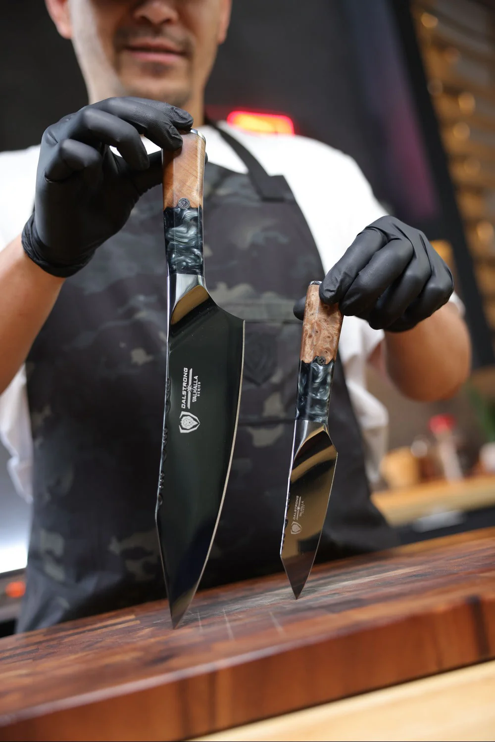 2 Piece Set | Chef Knife & Paring Knife | Valhalla Series | Ravenstone Edition | Dalstrong © - Image 12