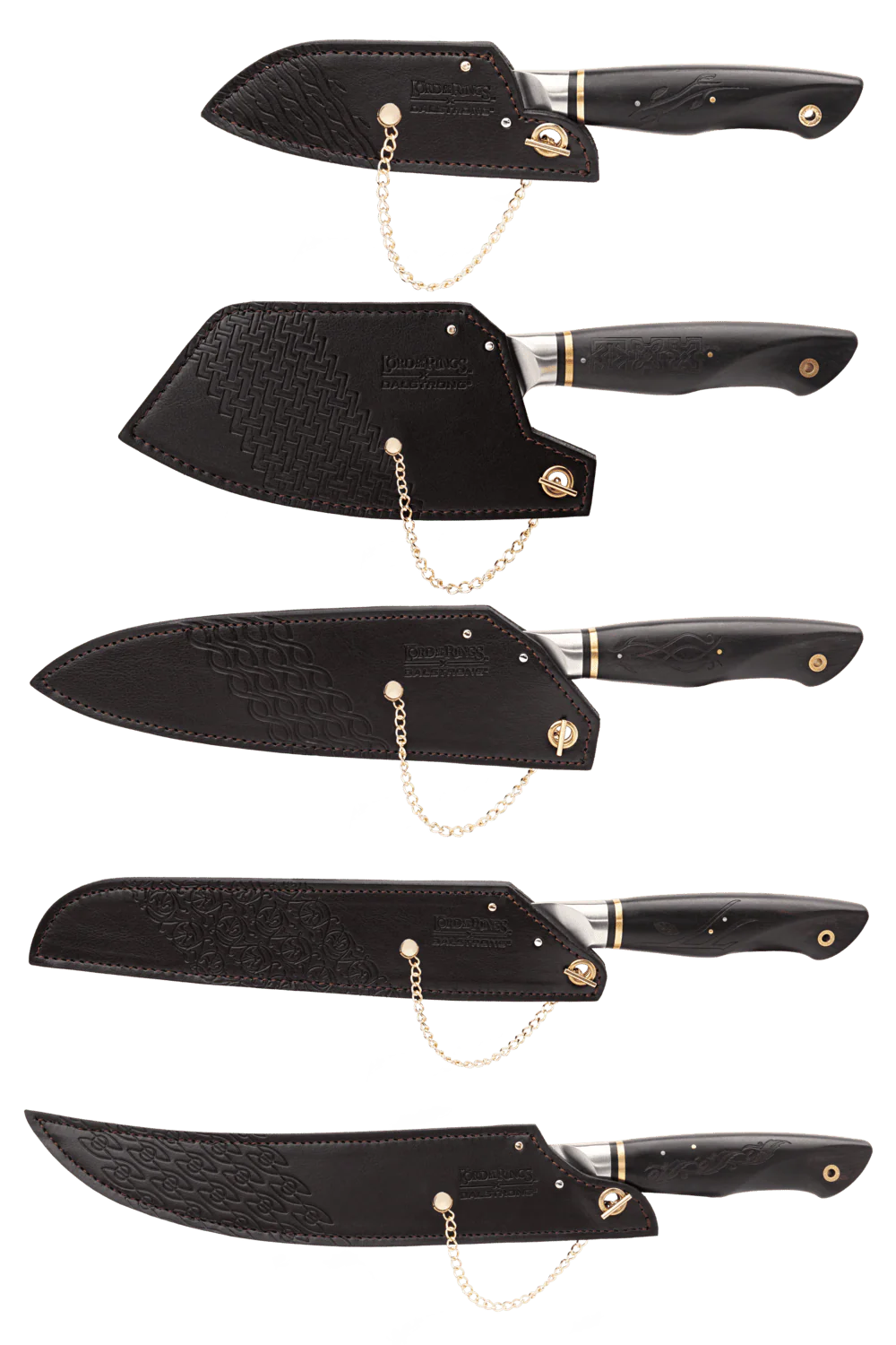 5-Piece Knife Set | The Lord of the Rings™ Edition | Dalstrong © - Image 3