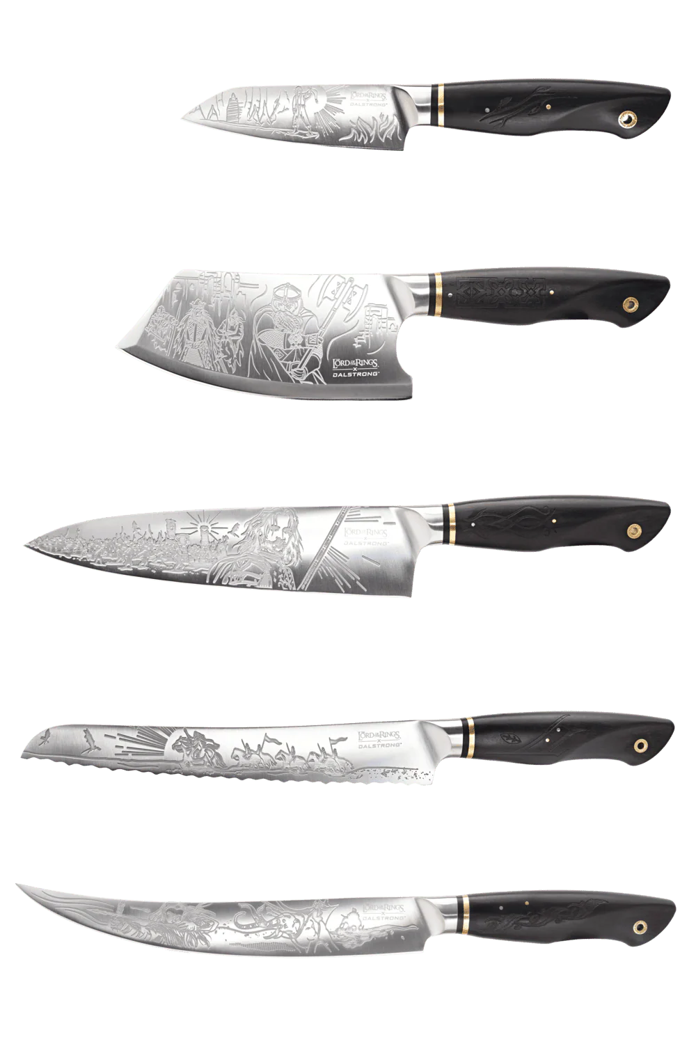 5-Piece Knife Set | The Lord of the Rings™ Edition | Dalstrong © - Image 6