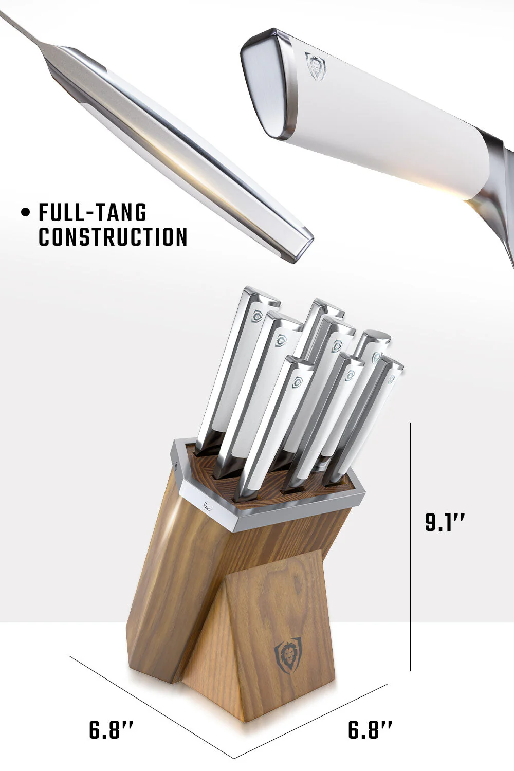 8-Piece Knife Block Set | Vanquish Series | NSF Certified | Dalstrong © - Image 13