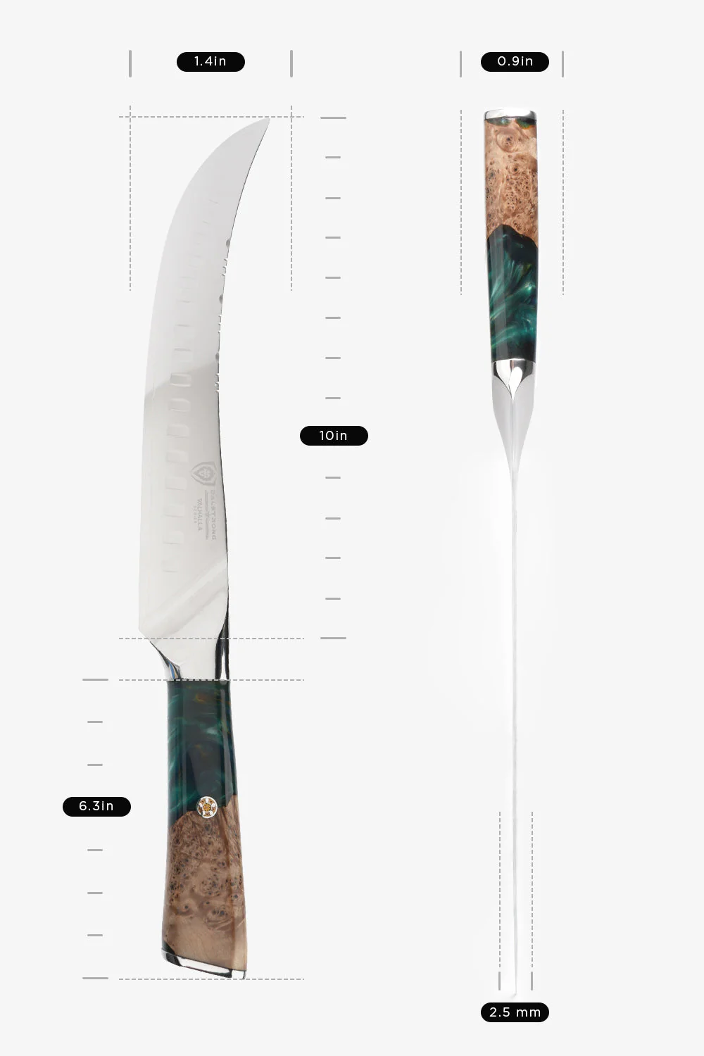 Butcher Knife 10" | Valhalla Series | Dalstrong © - Image 8