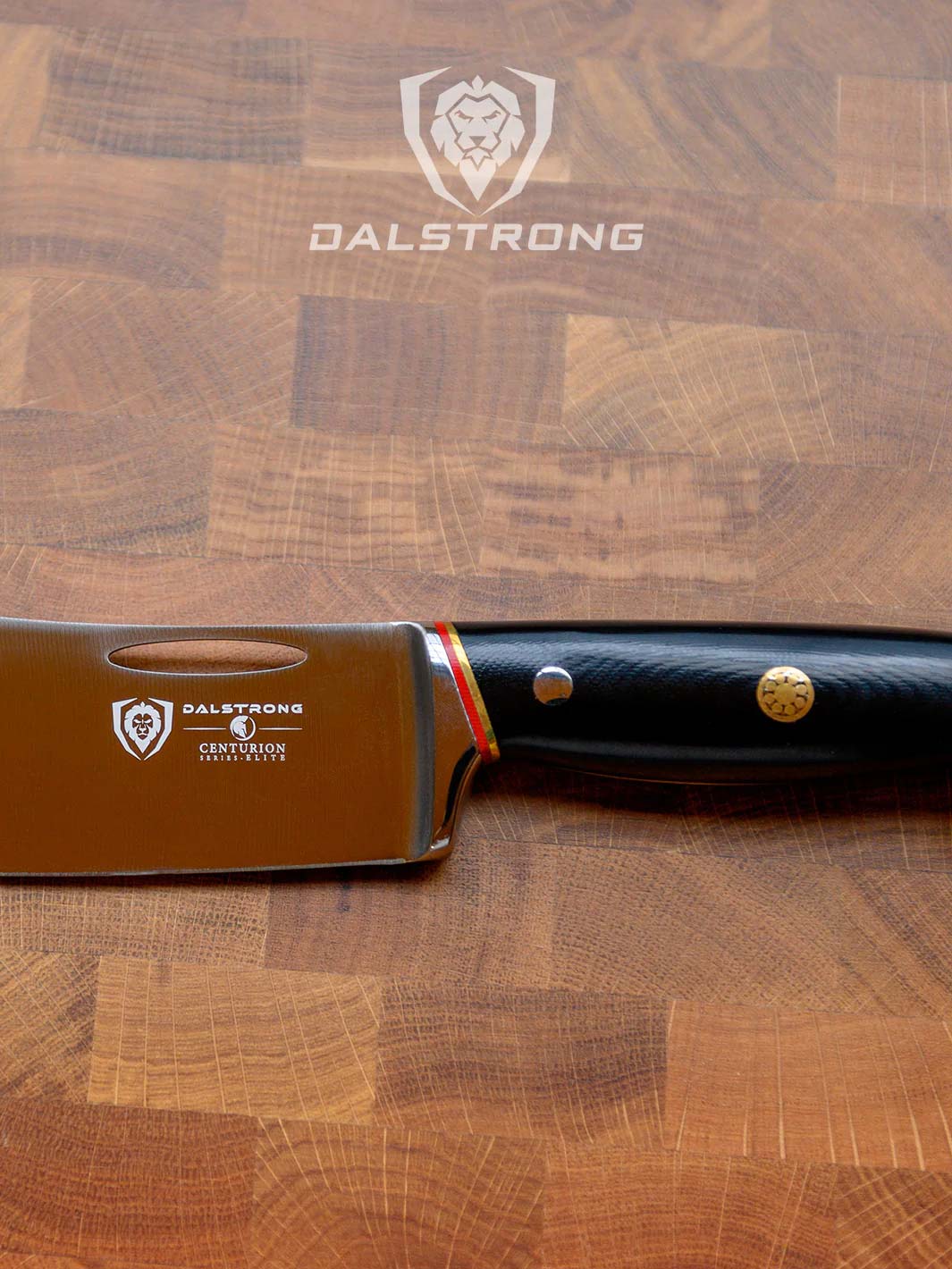 Chef & Cleaver Hybrid Knife 8" | The Crixus | Centurion Series | Dalstrong © - Image 10