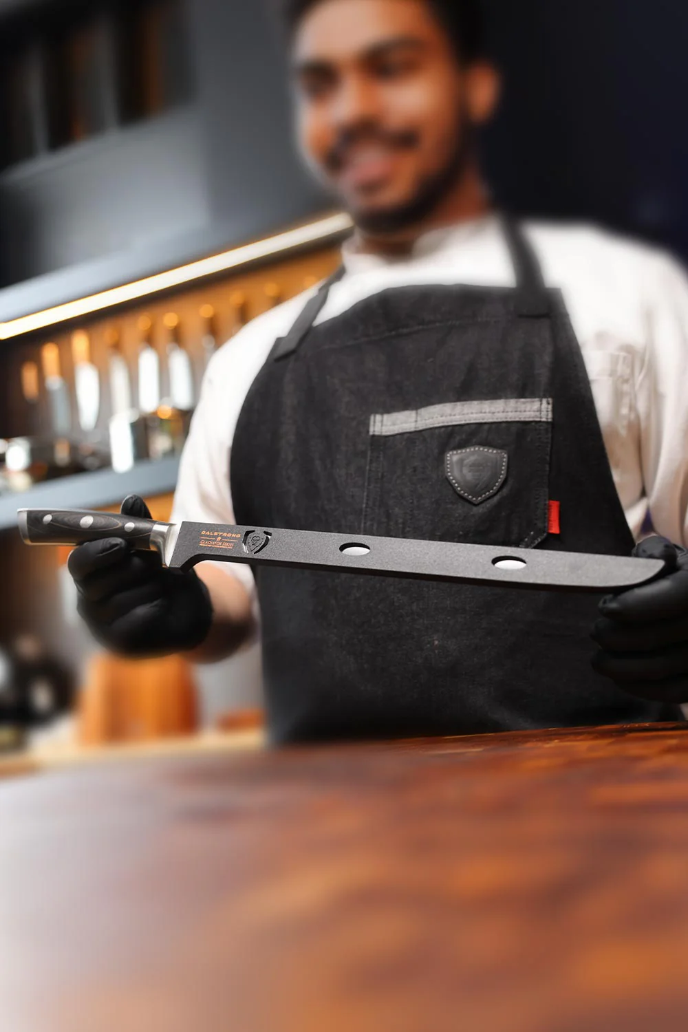 Spanish Style Meat & Ham Slicer 12" | Gladiator Series | NSF Certified | Dalstrong © - Image 11