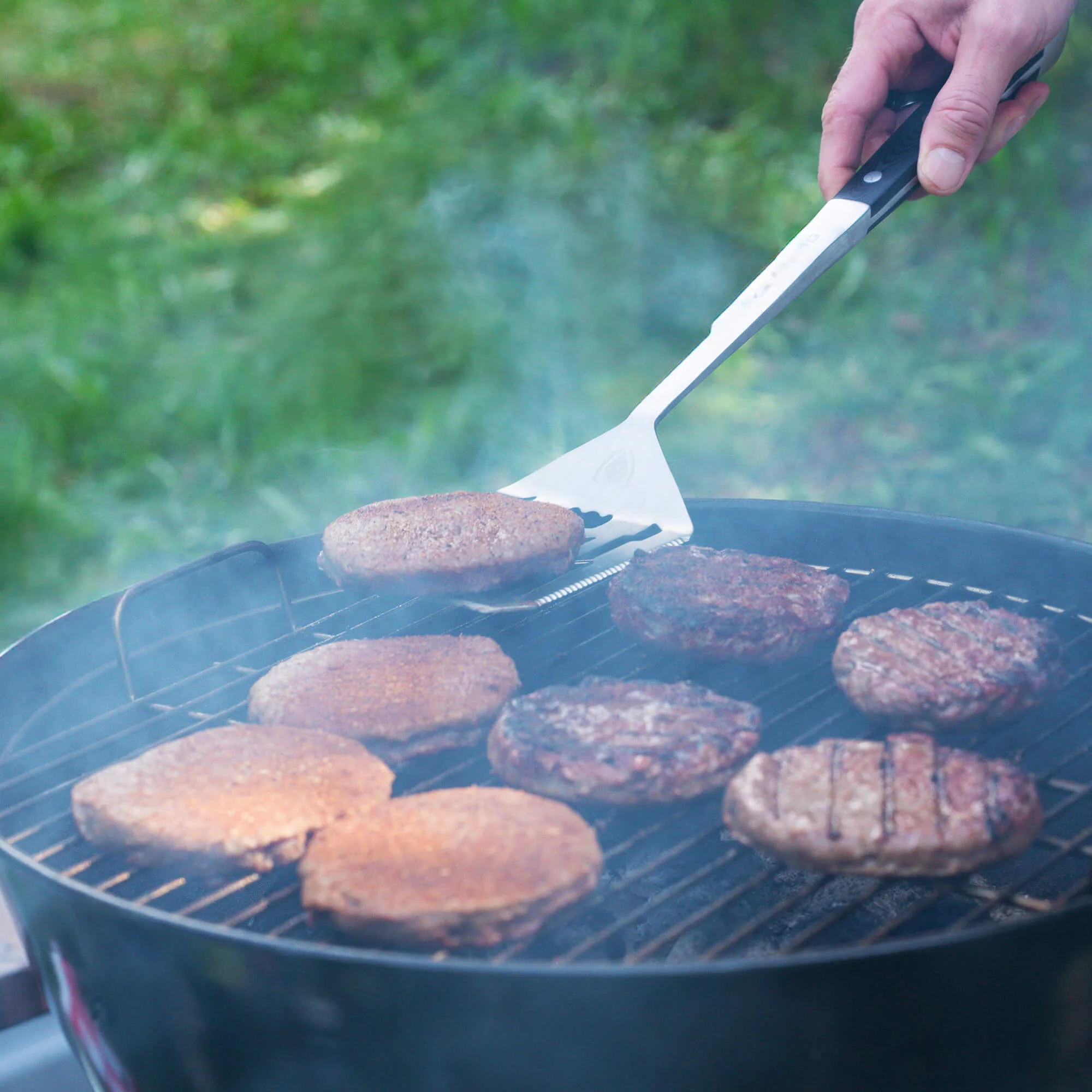 Tongs, Spatula, Fork, Silicone Brush | 4 Piece Premium Grill Kit | Dalstrong © - Image 5