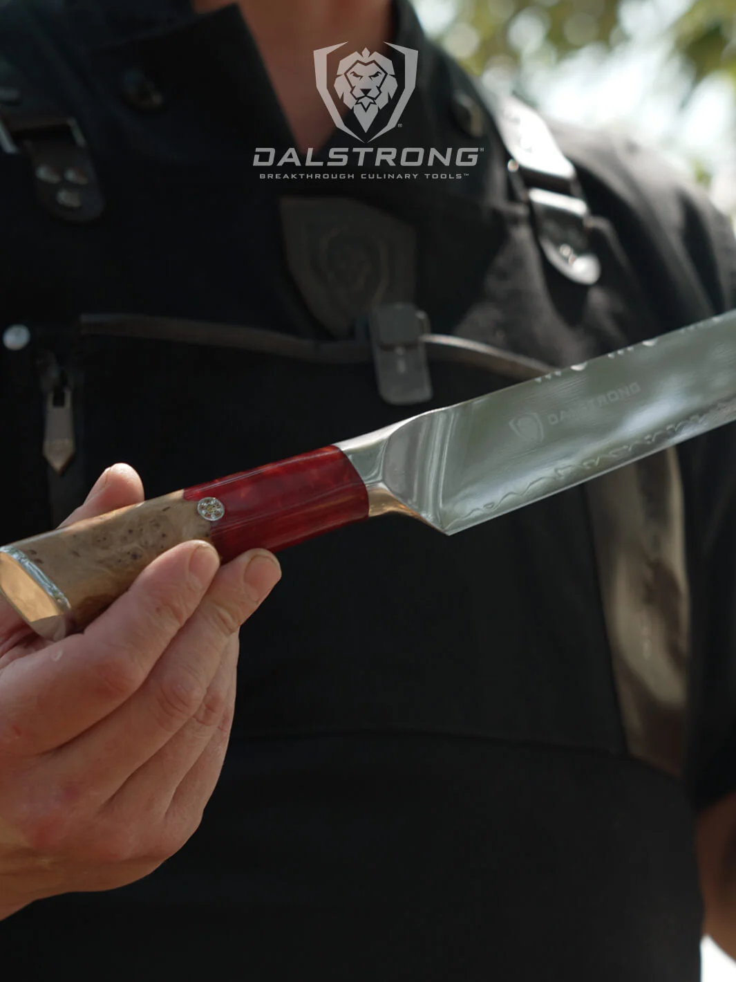 Slicing & Carving Knife 12" | Red Handle | Valhalla Series | Dalstrong © - Image 5