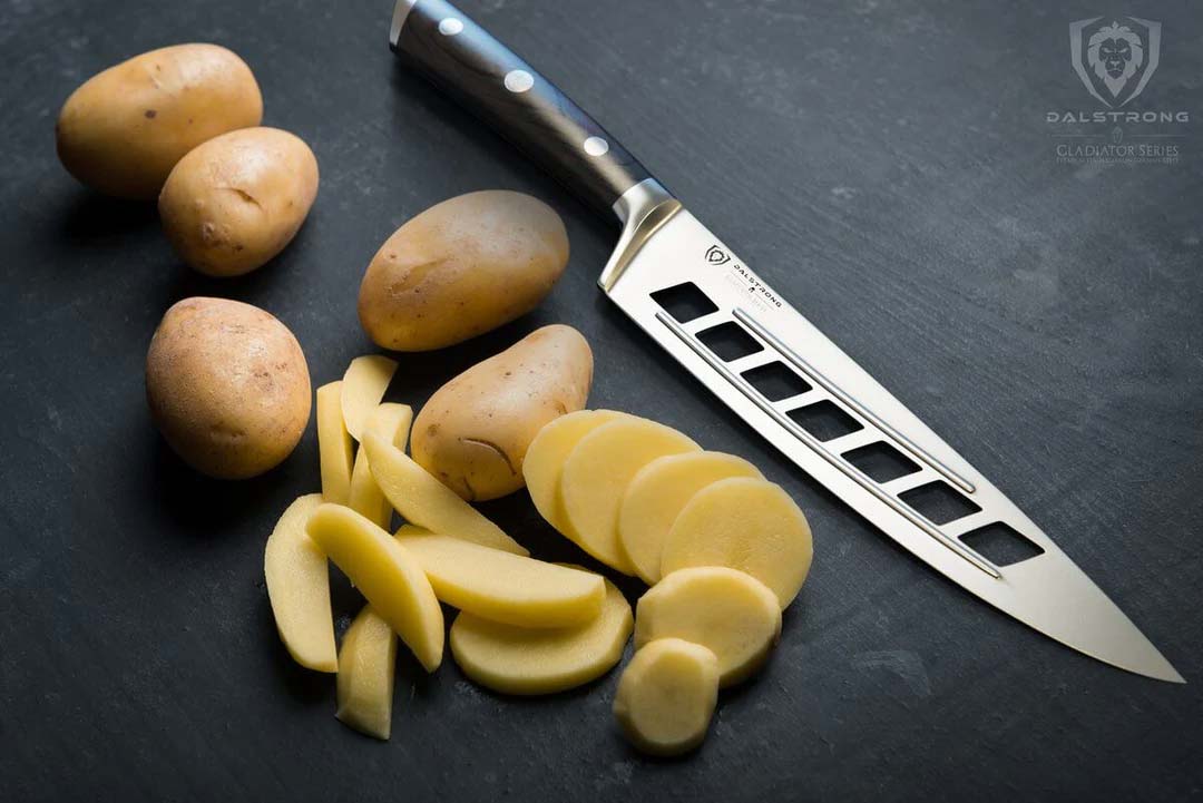 Vegetable Knife 8" | Deflector | Gladiator Series | NSF Certified | Dalstrong © - Image 10